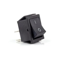 자동 잠금/래칭 로커 스위치 전원 I/O On-OFF 4 핀 6 조명 포함 250VAC KCD4, 04 2D2P-Black_01 220V