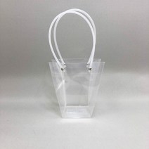 동성포장 투명 화분쇼핑백, 사다리 쇼핑백(투명)