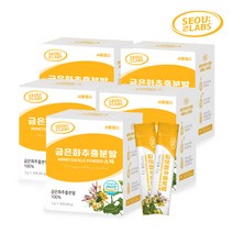 [서울랩스] 금은화 추출 분말 스틱 30포 1박스1개월분, 5개, 5개