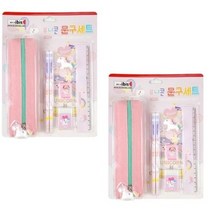 아이비스 유니콘 문구세트 CR11507, 혼합색상, 2개