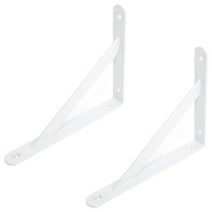 선반나라 튼튼 선반대 백색, 화이트, 2개