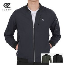 이지바이 봄버 남성 생활발수 블루종 항공자켓 AJ22JK009M