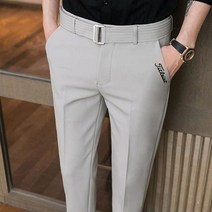 고어텍스바지 방수바지 무모복 우모바지 볼더링팬츠 골프 의류 봄여름 스포츠 빠른 건조 바지 남성 허리 탄성 바지 골프웨어 바지