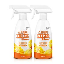 피죤 스프레이 옐로미모사 본품, 490ml, 2개