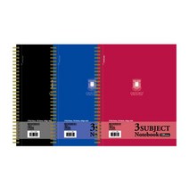 3공절취스프링노트(Letter/좌철/120매), 단품, 단품
