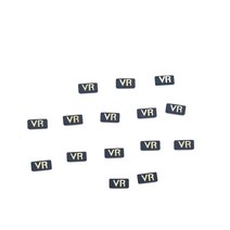 *니콘 18-105 70-200mm VR 라벨 로고 명판 카메라 액세서리 1pcs, 한개옵션1, 01 1 pcs
