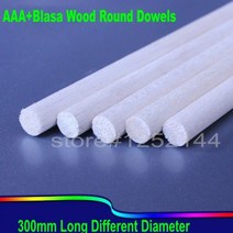 선외기 소형 보트 고무보트 발사 우드 루드 장부 길이 직경 비행기 모델 낚시 목재, 6pcs 8mm diameter