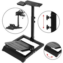 레이싱 시뮬레이터 자동차 핸들 스탠드 for 로지텍 G29 G920 트러스트마스터 T300RS 124250275703, J Model