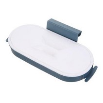 분리수거장 주방 휴지통 수 자동차 쓰레기통 캐비닛 도어 바구니 쓰레기 랙, Navy Blue