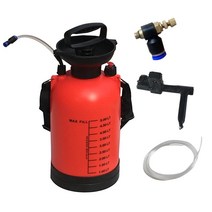 콘크리트컷팅기 콘크리트 컷팅기 절단기 시멘트 홈파기 커터 스프레이 물 슬롯이 는 가 는 공 압 공급, 5리터 냄비 4종 세트 (단수 콘센트)