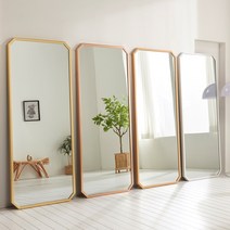 풀하우스 블러썸 와이드 대형 팔각 전신거울 고급 비산방지필름 안심 벽거울, 08.(폭)900_로즈골드