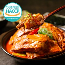 HACCP인증 돼지고기 묵은지 등갈비찜 600g, 단품