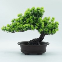 인조 소나무분재 인테리어조화 인조 나무 실크플라워, 1개