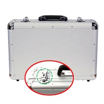 알루미늄 공구가방 007 가방 열쇠키 타입 잠금 장치 어깨끈 이동식 칸막이 보관함 공구 서류 화장품 부품 상자 수납 보관 알루미늄공구가방 007가방 휴대용 공구함 공구집