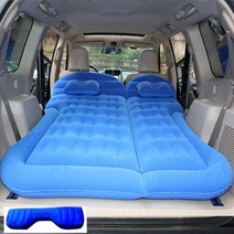 차박 매트 투온 X 자동차 에어매트 SUV 전용 트렁크 카트-82249, 10.SUV벌집형 플란넬블루배차용, 단일옵션