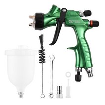 전문 스프레이 건 1.3mm 노즐 차량 표면 처리 투명 코팅 HVLP X2020 녹색 중력 피드 스프레이, 01 X-2020 1.3mm
