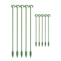 강선활대 비닐하우스활대 51020pcs 플라스틱 식물은 꽃 스탠드를 지원합니다 재사용 가능한 보호 고정 도구 야채 홀더 브래킷에 대한 원예 용품, 27cm, 20개