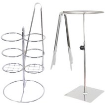 빵집게걸이 진열용품 베이커리 카페 용품 집게 걸이, 한 번만 들어 올릴 수 있는 스테인리스 스틸