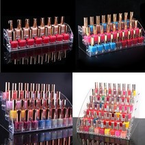 아크릴 매니큐어 진열대 정리함, 4단 x 1