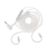 3.5mm ~ 2pin 0.78mm 은금 도금 이어폰 케이블 MMCX 이어폰, 01 1_01 1.2M