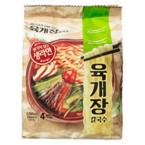 풀무원 생면식감 육개장칼국수 120.9g, 44개