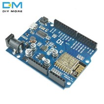 아두이노키트 프로그래밍 전자 아두이노 모듈 부품 esp8266 esp-12e for wemos d1 ch340 wifi 무선 ota 개발 보드 ide r3 for arduino, 판자