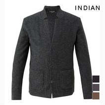 인디안 솔리드 자켓 가디건 MIUBCVFA561