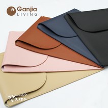 간지아 리빙 가죽 슬림 노트북 케이스 맥북 삼성 LG 11인치 13인치 15인치, 01.모던 블랙