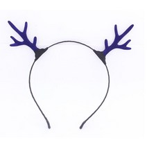 크리스마스 파티 머리띠 크리스마스 사슴 뿔 머리띠 독특한 성인 키즈 멋진 드레스 의상 동물 귀 헤어 후, 07 분홍색_01 앤틀러