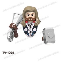 [레고공식] 마블 보석 울트론 브릭 장난감 빌딩 블록 영화 애니메이션 미니 액션 피규어 슈퍼 영웅 어린이 생일 선물, [04] TV1004, 04 TV1004