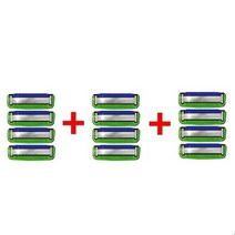 도루코 페이스6 6중날 면도기 + 면도날 기획전, 면도날4P+4P+4P, 1세트