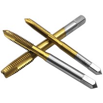 130324 5 개티타늄 코팅 나사 탭 드릴 메트릭 나선형 플루트 기계 3 4 6 8 뾰족한