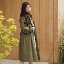 미니로이 메이비 여아 아동 주니어 초등학생 야상 점퍼 집업