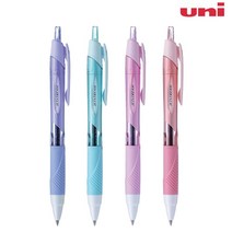 유니 제트스트림 유성볼펜 0.5mm sxn-150-05 한정판 4컬러 세트, 아프리코트+라벤더+스카이블루+라이트핑크