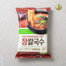 라이브잇 풀무원 장칼국수 2인분, 1개, 439g