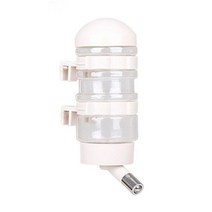 강아지자동급식기 고양이자동급식기 애견 자동급식기 애완 동물 마시는 분수 개 케이지 병 개 물 디스펜서 개 주전자 고양이 병 자동으로 물 공급, 하얀, white