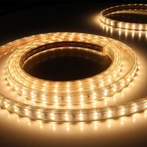 LED AC 220V LED 논네온 방수 스트립 인테리어 줄 조명, 7M, 주광색(하얀빛)