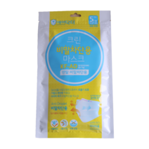 에어닥터 KF-AD 크린 비말차단용 마스크 소형 5매입 의약외품 식약처허가 일회용 화이트, 2개