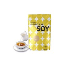 HIGH-CLEAR 소이 프로틴 스테비아 밀크티 풍미 750g 약 30끼분 국내 제조 콩 단백질 유산균 비타민 미네랄