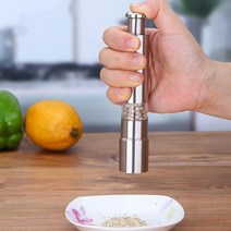 스테인리스 원터치 멀티 그라인더 소금 통 후추 깨갈이