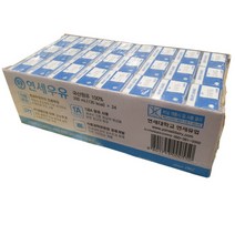 연세우유 멸균우유 200ml 24팩 흰우유 국산원유 (N)