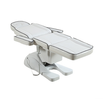 뷰티 전동 베드 모션 미용 침대 반영구 문신 속눈썹 샵 페디큐어 마사지 안마, 7.흰색-4컨트롤