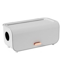 루나글램 멀티탭 정리함 콘센트 보관함, 화이트