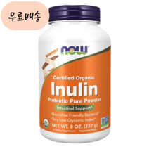 나우푸드 이눌린 프리바이오틱 유산균 227.g Inulin Prebiotic