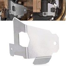 미국발송 OXLLONE 오토바이 DCT 가드 듀얼 클러치 트랜스미션 가드 커버 아프리카 트윈 CRF1000L DCT 2016-2021 (블랙), silver