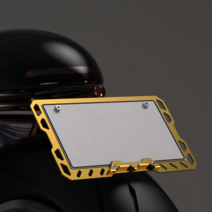 번호판가드 알루미늄 가드 범용타입 번호판 플레이트 커스텀상품, 티탄