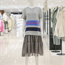 ab.f.z [ab.f.z] 컬러배색패턴샤원피스 (KSW2HO41D)