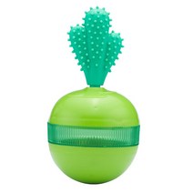 슬로우 피더 개 장난감 | 고양이 개 농축 장난감 개밥 디스펜서 장난감 개 씹기 개와 고양이를위한 개 누출 음식 공, 녹색