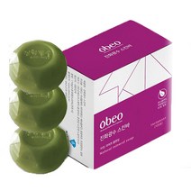 오베오 진화광수 수제 천연비누 버블비누 버블솝(스킨바) 클렌징비누, 3개, 110g