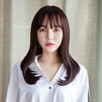 투애니위그 인모믹스 통가발 9종 통풍좋은 항암여성추천 탈모가발 여자통가발, 1개, 5. 미디움 바디펌 자연검정